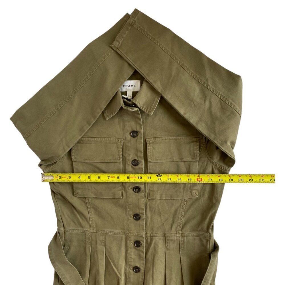 Frame Denim Safari Boiler Jumpsuit - Picture 9 of 14